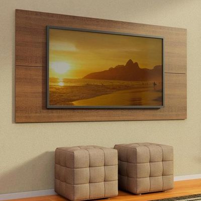 Madesa TV Panel for up to 55 Inches-Brown