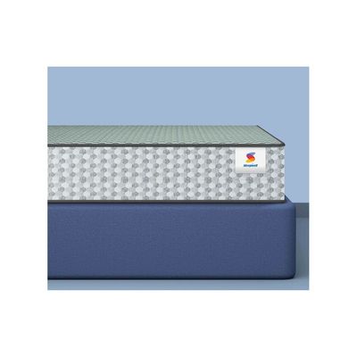 Dual Profiled & Triple Layered Anti Sag Foam Queen Mattress 200X150X20 Cm - With 7-Year Warranty 