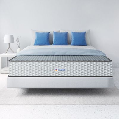 Dual Pro Triple Layered Anti Sag Foam King Mattress White -200x 180x 25 cm