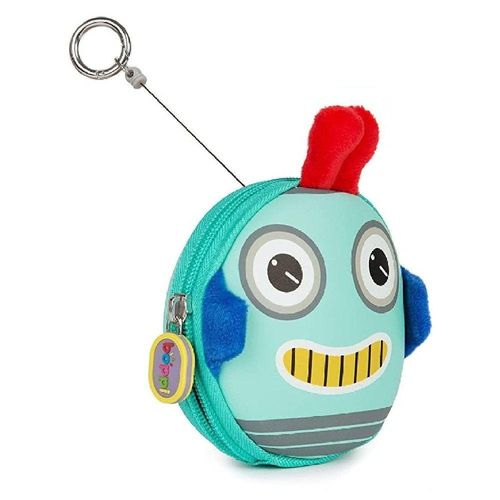 Boppi Tiny Trekker Keychain Pouch Robot