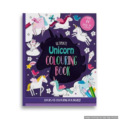 Eurowrap Unicorn Coloring Book