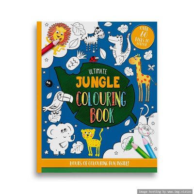 Eurowrap Jungle Coloring Book