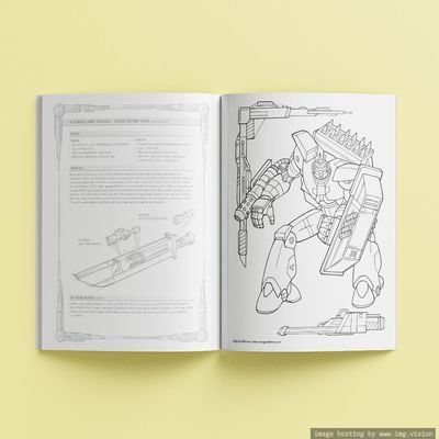 Hinkler Manga to the Max Drawing & Coloring Book Robots