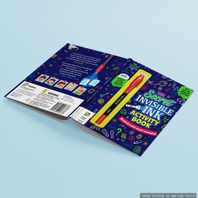 Hinkler The Secret Invisible Ink Activity Book