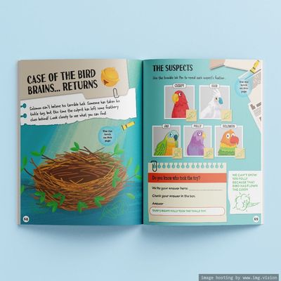 Hinkler The Secret Invisible Ink Activity Book