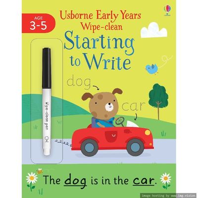 Usborne Early Years Wipe Clean Starting to Write