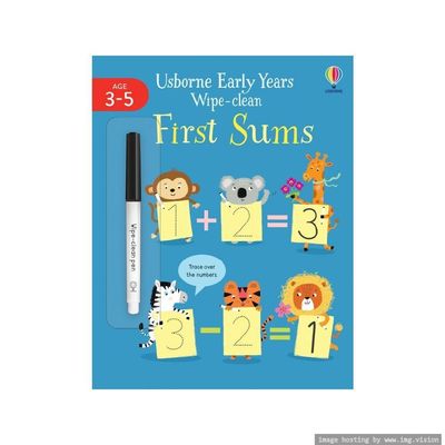 Usborne Early Years Wipe Clean First Sums