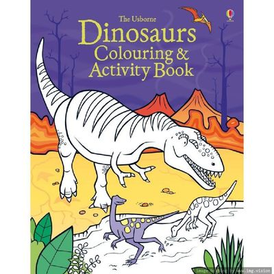 Usborne Dinosaurs Coloring & Activity book