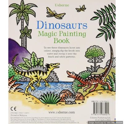 Usborne Dinosaurs Magic Painting Book
