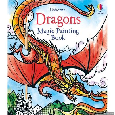 Usborne Dragons Magic Painting Book