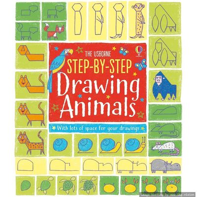 Usborne Step by Step Drawing Animals