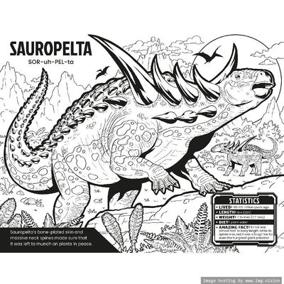 Usborne Color Your Own Dinosaurs