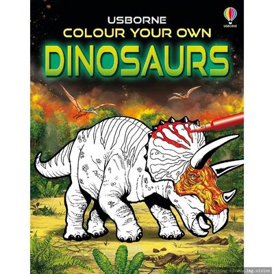 Usborne Color Your Own Dinosaurs