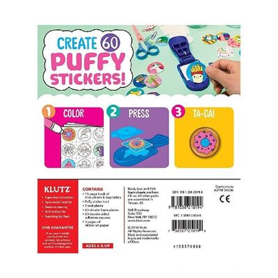 Kultz Make Your Own Puffy Stickers