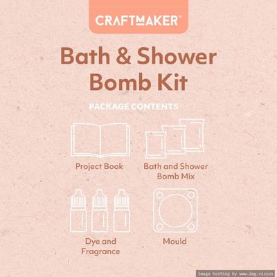 Hinkler Craft Maker Bath & Shower Bombs