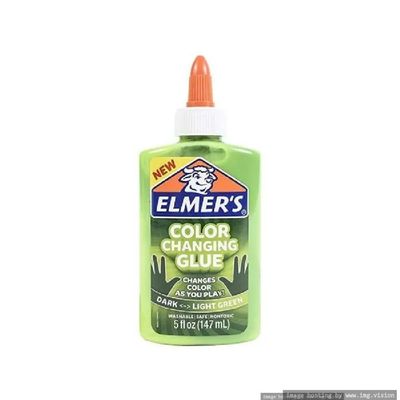 Elmer's Color Changing Glue Dark to Light Green 147ML