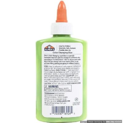 Elmer's Color Changing Glue Dark to Light Green 147ML