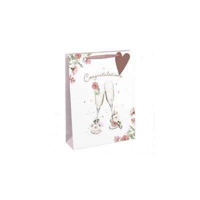 Eurowrap Congratulations Glasses Medium Gift Bag