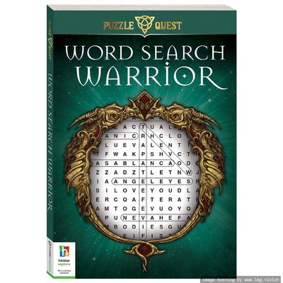 Hinkler Puzzle Quest Word Search Warrior