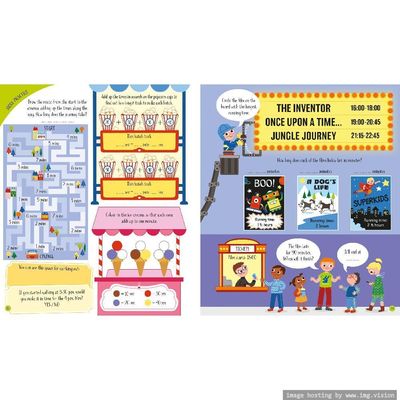 Usborne Telling the Time Activity Book