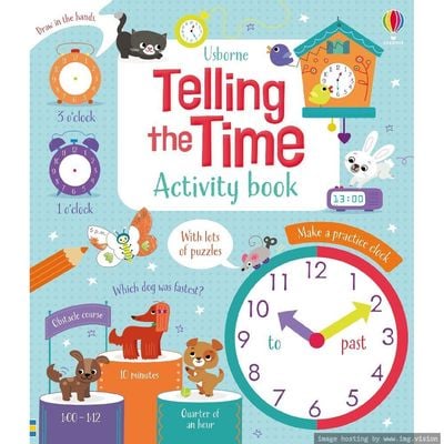 Usborne Telling the Time Activity Book