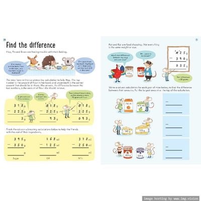 Usborne Adding and Subtracting Activity Book