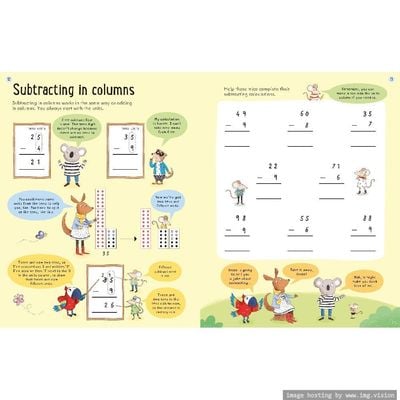 Usborne Adding and Subtracting Activity Book