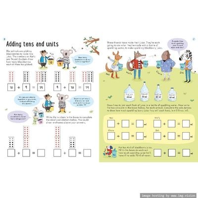 Usborne Adding and Subtracting Activity Book