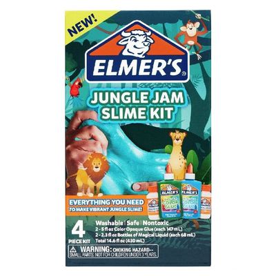 Elmer's Jungle Jam Slime Kit Pack of 4