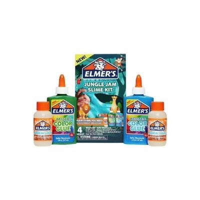 Elmer's Jungle Jam Slime Kit Pack of 4