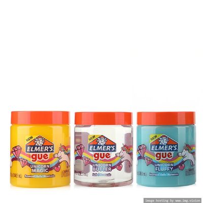 Elmer’s Gue Premade Slime Unicorn Dream Slime Kit Pack of 3