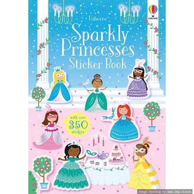 Usborne Sparkly Princess Sticker Book