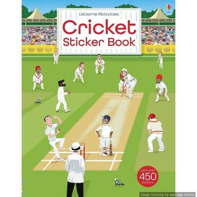 Usborne Cricket Sticker Book