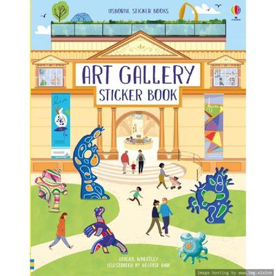 Usborne Art Gallery Sticker Book