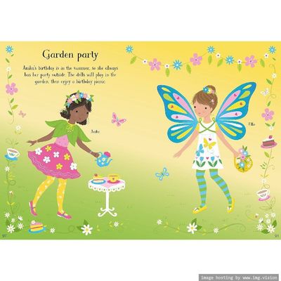 Usborne Little Sticker Dolly Dressing Parties