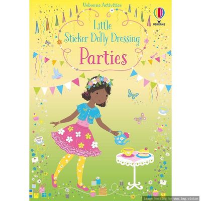 Usborne Little Sticker Dolly Dressing Parties