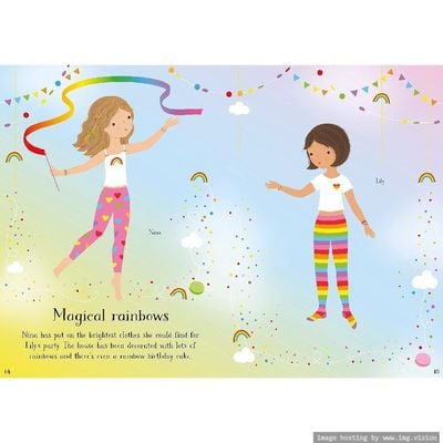 Usborne Little Sticker Dolly Dressing Parties