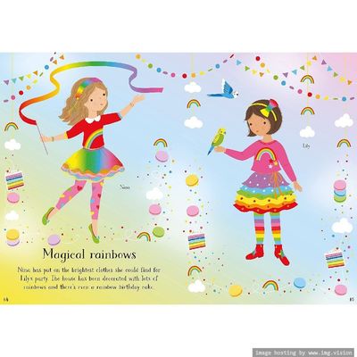 Usborne Little Sticker Dolly Dressing Parties