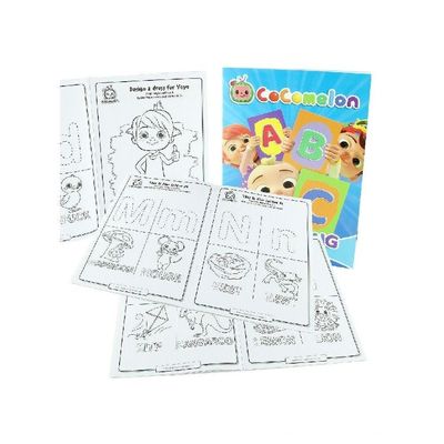 Alligator Cocomelon Coloring Book ABC