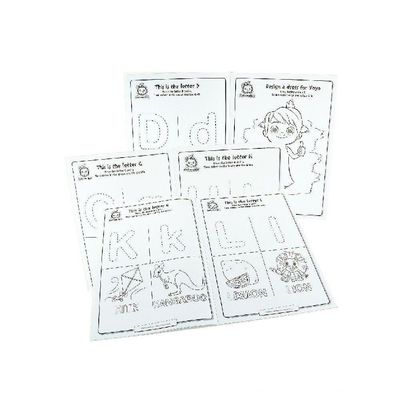 Alligator Cocomelon Coloring Book ABC