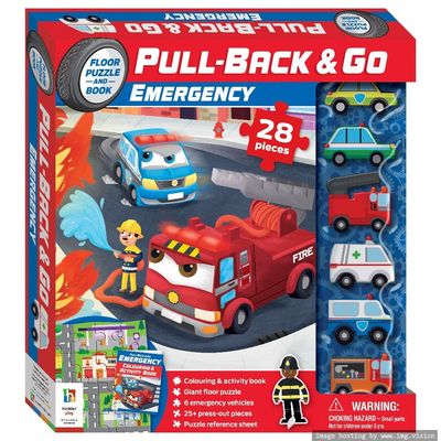 Hinkler Pull Back & Go Emergency Vehicles