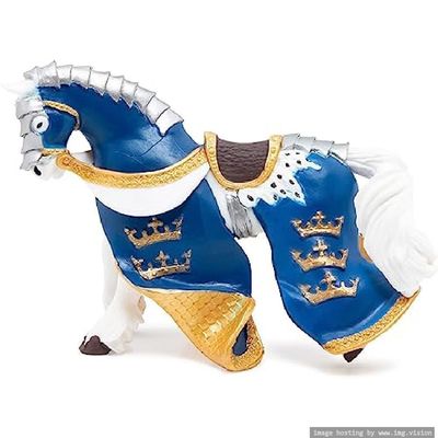 Papo Blue King Arthur Horse