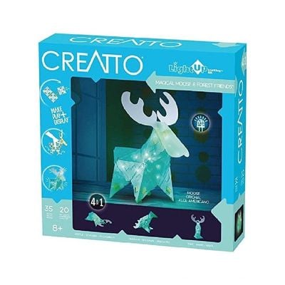 Thames & Kosmos Creatto Moose Light-Up Crafting Puzzle Kit