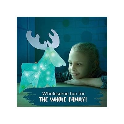 Thames & Kosmos Creatto Moose Light-Up Crafting Puzzle Kit