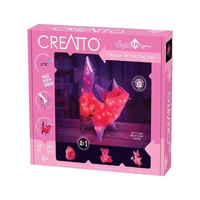 Thames & Kosmos Creatto Kitty Light-Up Crafting Puzzle Kit