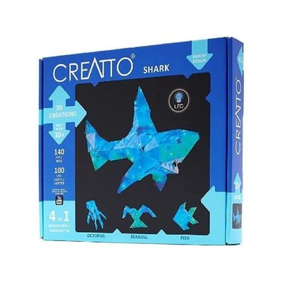 Thames & Kosmos Creatto Shark Light-Up Crafting Puzzle Kit