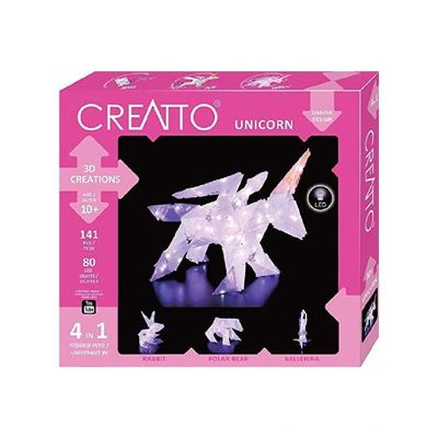 Thames & Kosmos Creatto Unicorn Light-Up Crafting Puzzle Kit