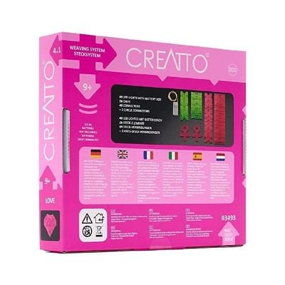 Thames & Kosmos Creatto Love Light-Up Crafting Puzzle Kit