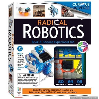 Hinkler Curious Universe Science Kit Radical Robotics