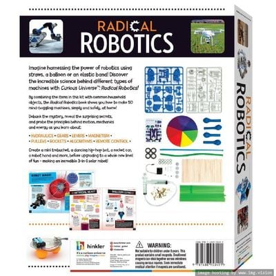 Hinkler Curious Universe Science Kit Radical Robotics